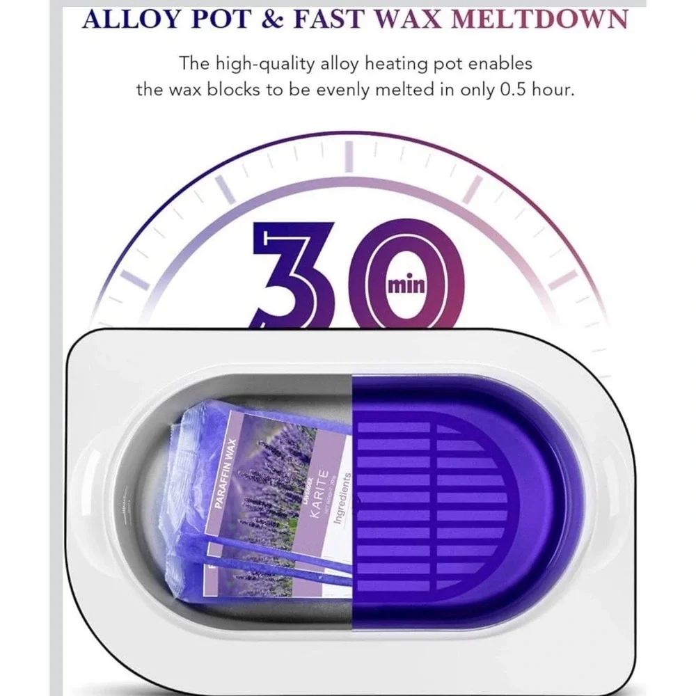 12N29/ Paraffin Wax Machine for Hand and Feet Paraffin Wax Bath 4000ml Paraffin